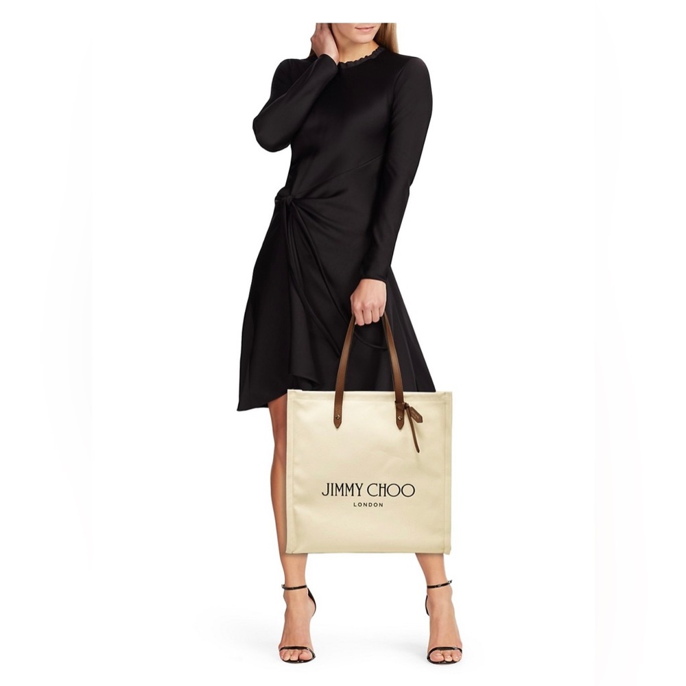 Jimmy Choo canvas tote bag - Picture 3 of 16